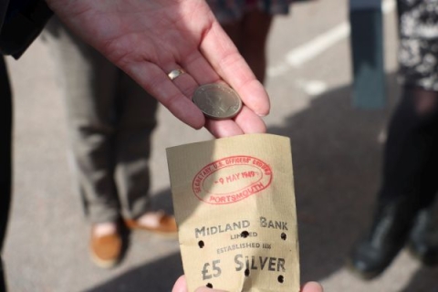 Coin discovered in Nuffield Building time capsule