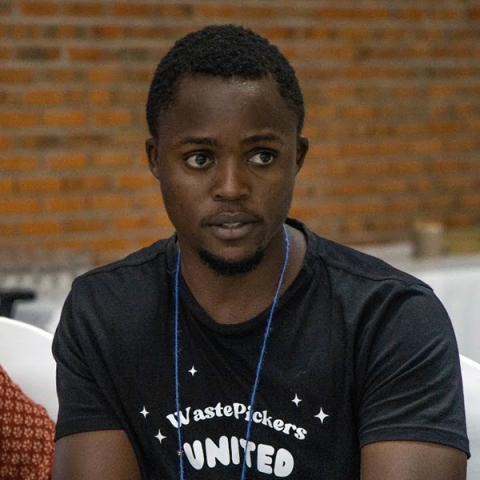 John Chweya, President Kenya National Waste Pickers Welfare Association 