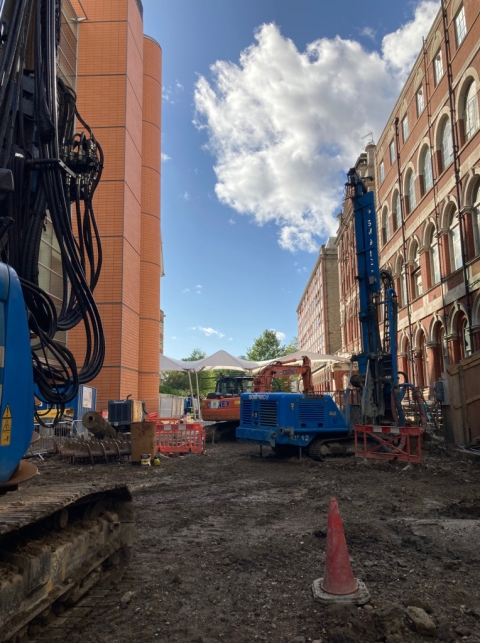 On site with Morgan Sindall