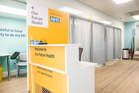 Our Future Health mobile hub inside