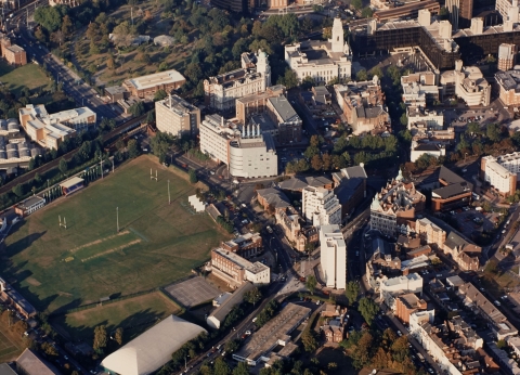 Aerial view of Portsmouth