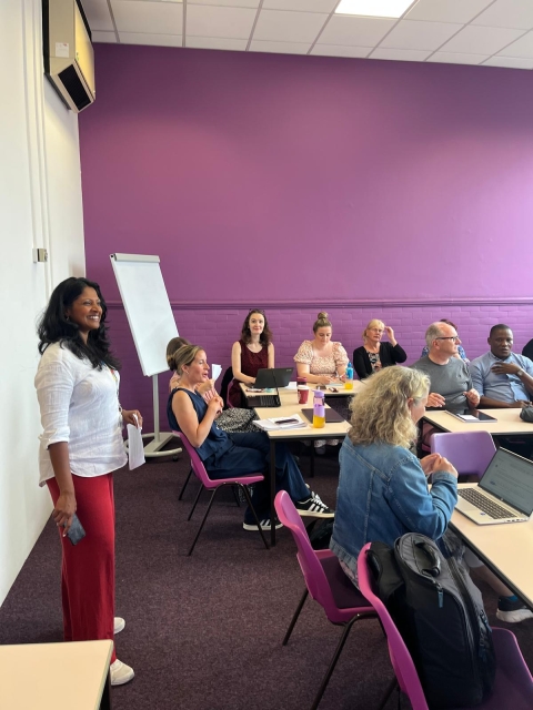 Snapshot from the EdD Conference room