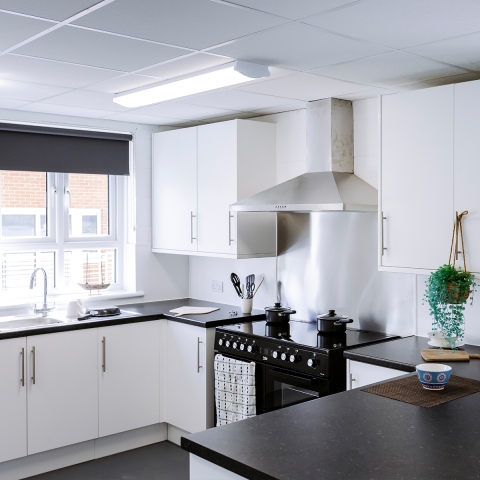 Kitchen in Langstone Flats