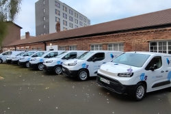 University's fleet of electric vehicles 