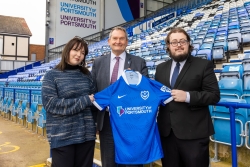 SR01853910. Portsmouth Football Club Scholarship launch. 27.02.2026