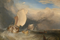 Artist Joseph Mallord William Turner Title Fishing Boats with Hucksters Bargaining for Fish Place England