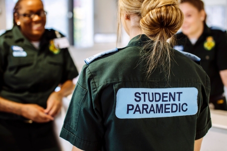 NHS colleagues gathered together