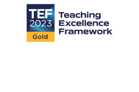 Teaching Excellence Framework (TEF) Gold 2023 logo